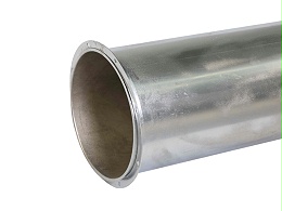 304不锈钢焊接风管 无缝排烟管 螺旋管 耐高温 定制 大世界