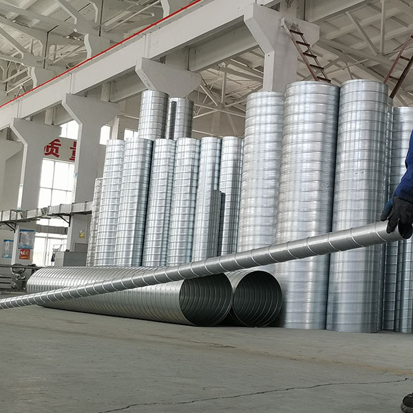 不锈钢螺旋风管镀锌风管共板法兰风管焊接风管通风管道加工厂家大世界通风制造 (96)