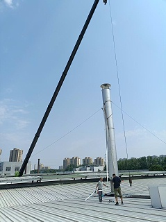 大型不锈钢通风排烟管道工程找大世界通风