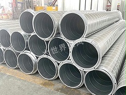 螺旋风管是建筑物的附属产品