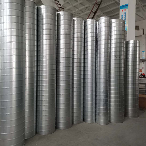不锈钢螺旋风管镀锌风管共板法兰风管焊接风管通风管道加工厂家大世界通风制造 (25) - 副本